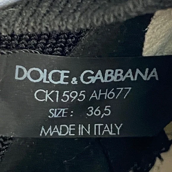 Dolce & Gabbana Black Label Tag